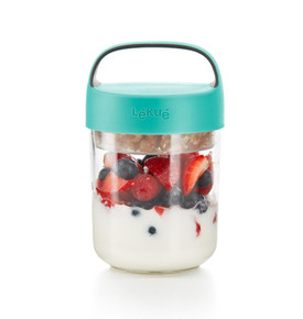 Lekue To Go Saklama Kavanozu 400 ml Yeşil
