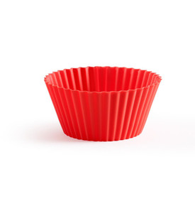 Lekue 6’lı Silikon Muffin Kalıbı 7 cm Siyah