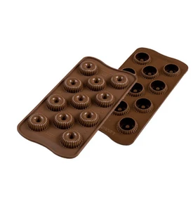 Silikomart Scg49 3D N15 Choco Cro - Silikon Çikolata Kalıbı