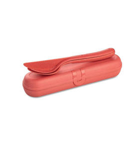 Koziol Çatal Kaşık Bıçak Ve Kabı24 cm x 5,6 cm x 4,4 cm Bej
