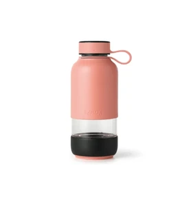 Lekue To Go Filtreli Su Şişesi 600 ml Gri