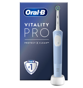 Oral B D103 Vitality Pro Cross Action Şarjlı Diş Fırçası Siyah
