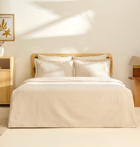 Kaşmir Home Liana Çift Kişilik Pike Takımı Offwhite 