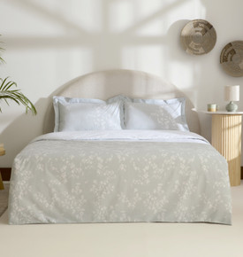 Kaşmir Home Fancy %100 Pamuk Çift Kişilik Nevresim Takımı Bej 