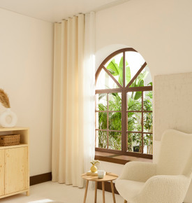 Kaşmir Home Holly Ada Fon Perde Açık Bej 150x270 cm