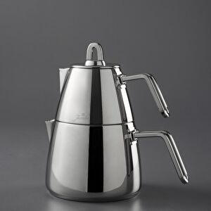 Jumbo Teos Metal Saplı İndüksiyon Tabanlı Çaydanlık