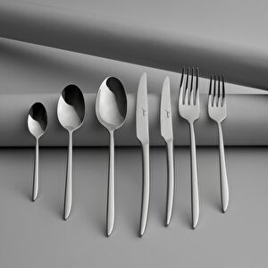 Jumbo 2600 12 Kişilik 84 Parça Çelik Çatal Kaşık Bıçak Takımı