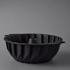 Jumbo Shark Swiss Black Yuvarlak Kek Kalıbı