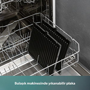Homend Grilliant 1344H Inox Gövdeli, Döküm Plakalı Tost ve Izgara Makinesi görseli 10