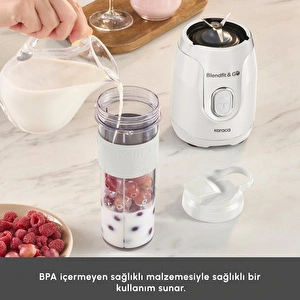 Karaca Blendfit Go Personal Kişisel Smoothie Blender Starlight görseli 5