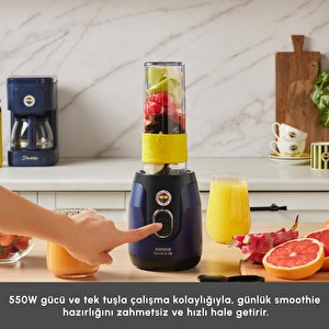 Karaca x Fenerbahçe Lisanslı Blendfit Go Personal Kişisel Smoothie Blender görseli 5