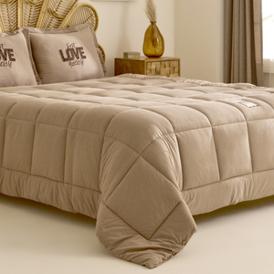 Karaca Home Motto Tek Kişilik Cotton Comfort Set/Uyku Seti Bej görseli 6