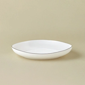 Karaca Agata Opal Cam Çukur Tabak 20 Cm