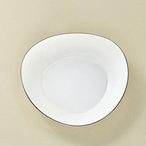 Karaca Agata Opal Cam Çukur Tabak 20 Cm