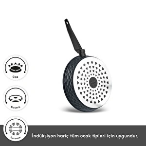 Karaca Biodiamond Antibakteriyel Kulp Tava 30 Cm görseli 7