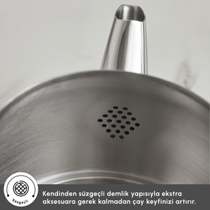Karaca Urban İndüksiyon Tabanlı Midi Çaydanlık Takımı görseli 7