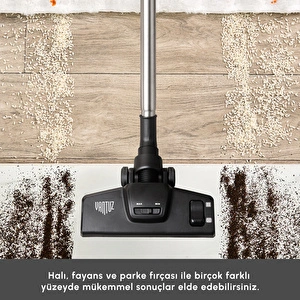 Karaca Vantuz High Force F2 Matte Mineral Gold Elektrikli Süpürge görseli 8