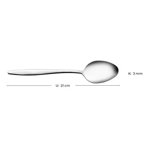Emsan Reyhan Tekli Yemek Kaşığı 21 cm görseli 4
