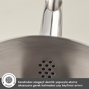 Karaca Nora Midi İndüksiyon Tabanlı Çaydanlık Takımı görseli 6
