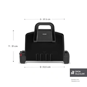 Karaca Future Essential Tost Makinesi Matte Black 1800 W 4 Dilim Kapasiteli görseli 2