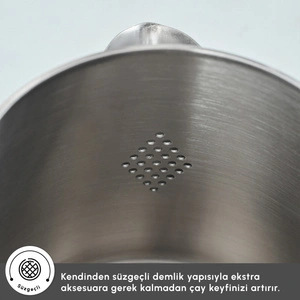 Karaca Ada İndüksiyon Tabanlı Çaydanlık Takımı Large görseli 4