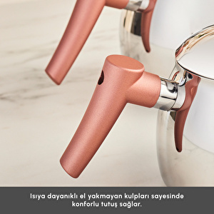 Karaca Frezya Maxi Çaydanlık Takımı Rose görseli 7