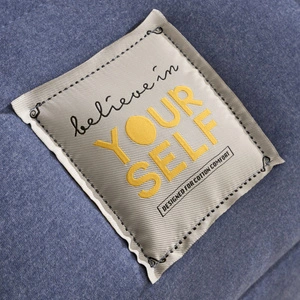 Karaca Home Motto Cotton Comfort Çift Kişilik Uyku Seti İndigo görseli 7
