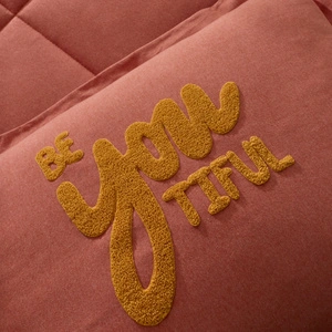Karaca Home Motto Cotton Comfort Çift Kişilik Uyku Seti Mercan