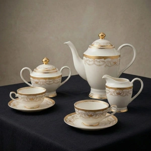 Weimar Eleonore Of Neuburg 15 Parça 250 ml Çay Seti görseli 5