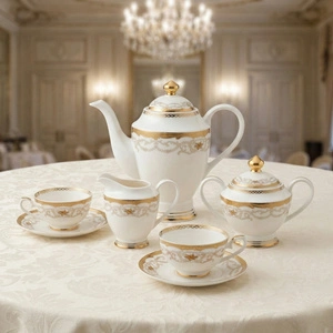 Weimar Eleonore Of Neuburg 15 Parça 250 ml Çay Seti görseli 6
