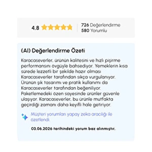 Karaca Quick and Safe İndüksiyon Tabanlı Düdüklü Tencere Seti 6+8 Lt görseli 12