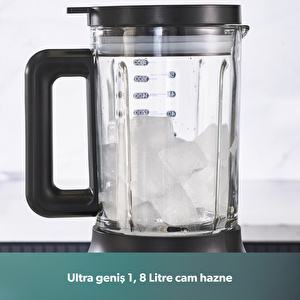 Homend Artfood 4925h Profesyonel Blender Siyah 1200W görseli 4