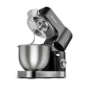 Homend Artfood 3025h Hamur Yoğurma Makinesi Siyah 1200W 5,5L görseli 7