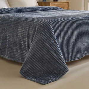 Karaca Home Joena İndigo Çift Kişilik Battaniye görseli 5