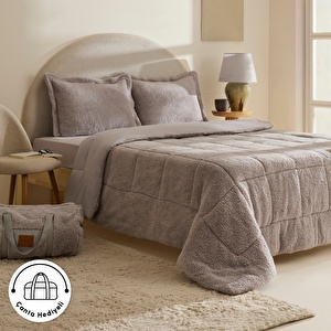 Karaca Home Balmy Cozy Comfort/Uyku Seti Çift Kişilik Gri görseli 1