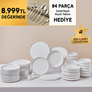 Karaca Red Carpet Collection Stream Bone Sunset 53 Parça 12 Kişilik Yemek Takımı Platin