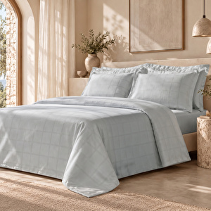 Karaca Home Royale Çift Kişilik Nevresim Takımı Açık Mavi