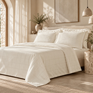 Karaca Home Royale Çift Kişilik Nevresim Takımı Beyaz