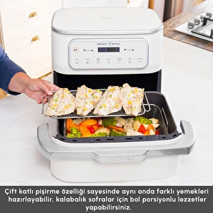 Karaca Air Pro Cook x Refika Airfryer 9L görseli 9