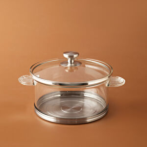 Karaca York Borosilikat Cam Tencere 20 cm