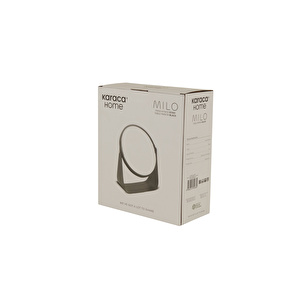 Karaca Home Milo Masa Aynası Siyah 7x19x21.3 cm görseli 2
