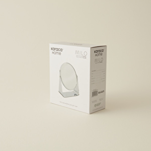 Karaca Home Milo Masa Aynası Gümüş 7x19x21.3 cm görseli 2