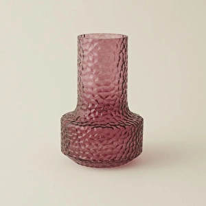 Karaca Home Nessa Vazo Mor 17x25,5 cm