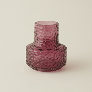 Karaca Home Nessa Vazo Mor 15x17 cm