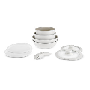 Karaca x Refika Swiss Crystal Çıkarılabilir Saplı 9 Parça Tencere ve Tava Seti