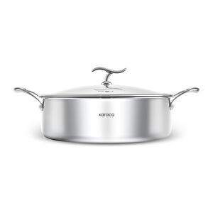 Karaca Plasma Steel 316+ 3Ply Karnıyarık Tencere 26 cm