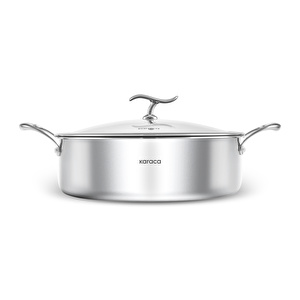 Karaca Plasma Steel 316+ 3Ply Karnıyarık Tencere 30 cm