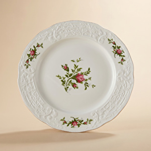 Karaca Vintage Rose Servis Tabağı 26 cm
