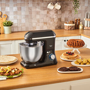 Karaca Chefcrafter Stand Mikser Mutfak Şefi 1900W Black görseli 1