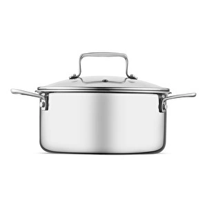Emsan Pro Tri Ply Derin Tencere Çelik 24 cm görseli 6